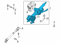 OEM 2022 Kia K5 COLUMN & HOUSING ASSY Diagram - 56390L3200