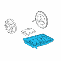 OEM Lexus GS350 Pan Sub-Assy, Automatic Transmission Oil Diagram - 35106-50040