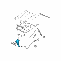 OEM 2004 Chevrolet Impala Support Diagram - 10442931