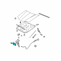 OEM 2002 Chevrolet Impala Latch Diagram - 10352081