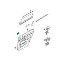 OEM 2020 Kia Telluride Pad U Diagram - 82620S9010SA1