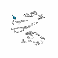 OEM Lexus GS460 Insulator, Front Floor Heat, NO.4 Diagram - 58156-30120