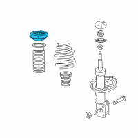 OEM 2016 Chevrolet Spark EV Strut Mount Diagram - 95133833