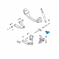 OEM 2001 Nissan Xterra Arm Anchor RH Diagram - 54210-9Z000