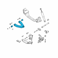 OEM 2003 Nissan Xterra Link Complete - Front Suspension, Upper RH Diagram - 54524-8B550