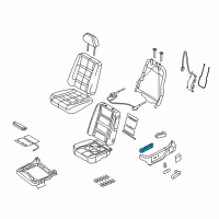 OEM Ford Edge Adjuster Switch Diagram - 9F9Z-14A701-C