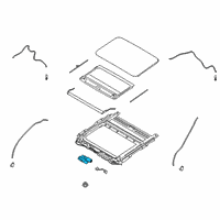 OEM Motor Assy-Sunroof Diagram - 81680S9000