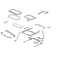 OEM 2014 Honda Ridgeline Switch, Tilter Diagram - 70431-SEA-A01