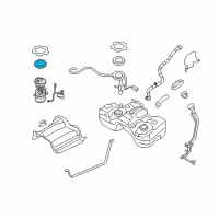 OEM Nissan Packing-Fuel Gauge Diagram - 17342-1HJ0A