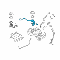 OEM 2019 Nissan Rogue Sport Fuel Gauge Sender Unit Diagram - 25060-6FK5A