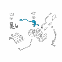 OEM 2014 Nissan Rogue Fuel Tank Sending Unit Diagram - 25060-4BA0B