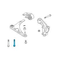 OEM 2014 Acura MDX Bolt, Flange (14X98) Diagram - 90118-TZ5-A00