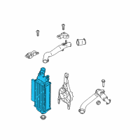 OEM 2019 Ford EcoSport Intercooler Diagram - H1BZ-6K775-A