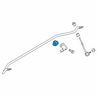 OEM 2019 Lincoln MKC Bushings Diagram - EJ7Z-5493-B