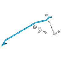 OEM Lincoln Stabilizer Bar Diagram - EJ7Z-5A772-D