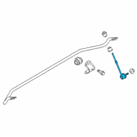 OEM 2015 Ford Escape Stabilizer Link Diagram - CV6Z-5C486-B