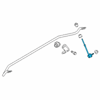 OEM 2015 Lincoln MKC Stabilizer Link Diagram - CV6Z-5C486-B