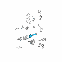OEM Toyota Avalon Wiper Switch Diagram - 84652-07050
