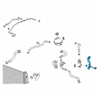 OEM 2019 GMC Terrain Rear Hose Diagram - 84140332