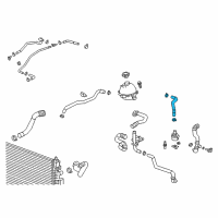 OEM 2019 GMC Terrain Inlet Hose Diagram - 84129289