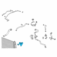 OEM 2019 Chevrolet Equinox Upper Hose Diagram - 84129273