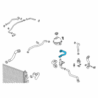 OEM 2018 Chevrolet Equinox Heater Hose Diagram - 23337252