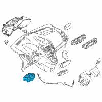 OEM 2016 Ford Escape Headlamp Switch Diagram - CP9Z-11654-J