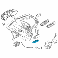 OEM 2021 Ford Transit Connect Defroster Switch Diagram - DT1Z-17B676-A