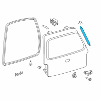 OEM 2011 Ford Expedition Support Cylinder Diagram - 7L1Z-78406A11-B