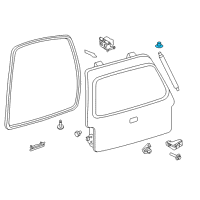 OEM 2010 Ford Expedition Support Cylinder Ball Stud Diagram - -W712702-S439