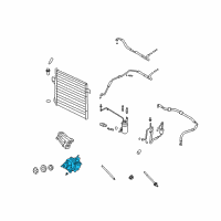 OEM Ford Explorer Compressor Diagram - AL2Z-19703-B