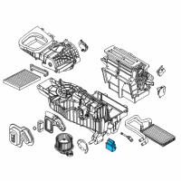 OEM 2005 Mercury Montego Resistor Diagram - 9L3Z-19E624-B