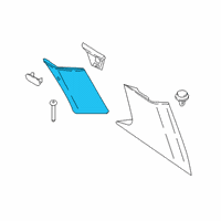 OEM 2022 BMW X3 Cover Column C Left Diagram - 51-43-7-449-405