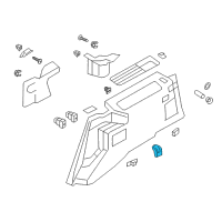 OEM Ford Expedition Cup Holder Diagram - FL1Z-7813560-AB
