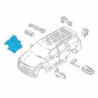 OEM 2020 Lincoln Navigator Control Module Diagram - JU5Z-15604-CX