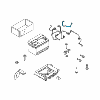 OEM 2010 Mercury Milan Cable Diagram - AE5Z-14300-D