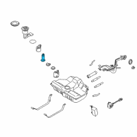 OEM Nissan Maxima Electric In Tank Fuel Pump Diagram - 17042-2Y904