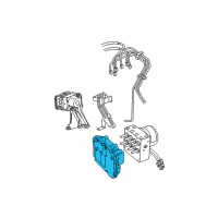 OEM 2003 Dodge Caravan Control-Anti-Lock Brakes Diagram - 5093986AA