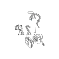 OEM 2006 Chrysler Town & Country Line-Brake Diagram - 4683958AC