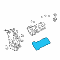 OEM 2018 Ford F-150 Valve Cover Gasket Diagram - HL3Z-6584-A