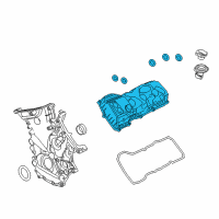 OEM 2017 Ford F-150 Valve Cover Diagram - HL3Z-6582-F