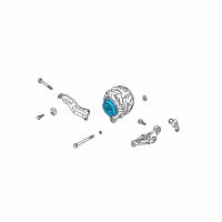 OEM 1998 Nissan Frontier Pulley Assy Diagram - 23150-0S300