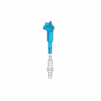 OEM 2013 BMW M3 Ignition Coil Diagram - 12-13-7-841-754