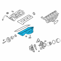 OEM 2016 BMW M4 Engine Oil Pan Diagram - 11-13-7-854-463