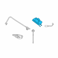 OEM Infiniti Controller Assy-Camera Diagram - 284A1-5UB0A