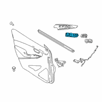 OEM 2019 Toyota Yaris Window Switch Diagram - 84820-WB005