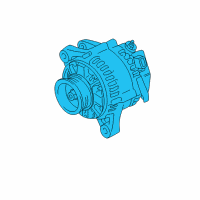 OEM Toyota Tacoma Alternator Diagram - 27060-0P020-84