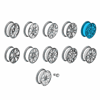 OEM 2015 Jeep Renegade ALUMINUM Diagram - 6DR16RXFAA