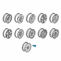 OEM 2016 Ram ProMaster City Wheel Stud Diagram - 68230868AA