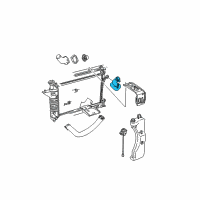 OEM 1999 Ford Mustang Upper Hose Diagram - 1R3Z-8260-AA